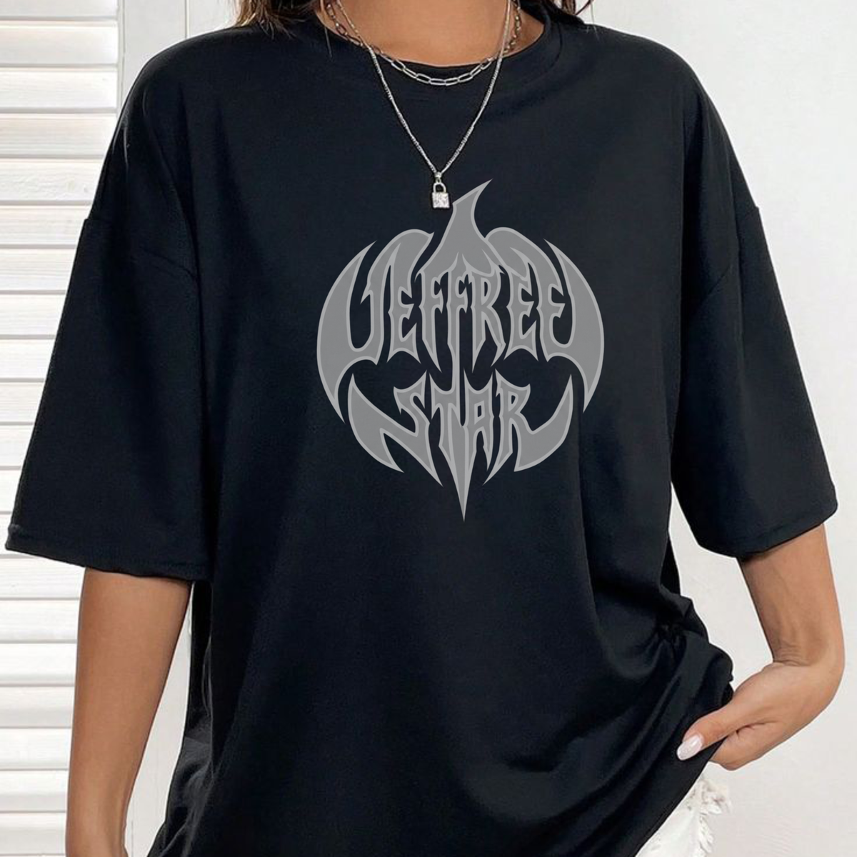 Spooky Star Harvest Tee – Jeffree Star Pumpkin Logo Graphic Shirt