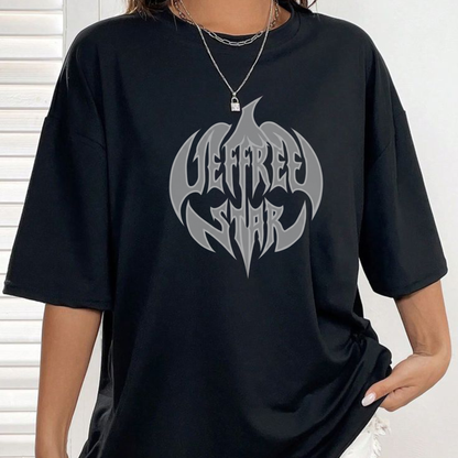 Spooky Star Harvest Tee – Jeffree Star Pumpkin Logo Graphic Shirt
