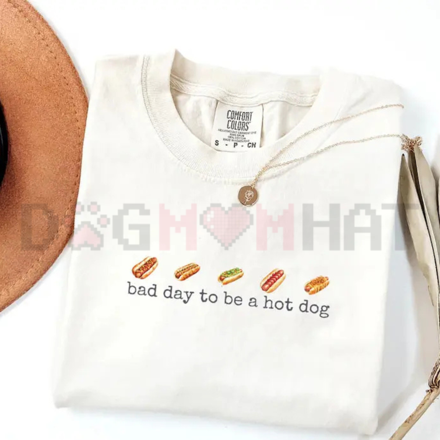 "Bad Day To Be A Hot Dog" T-Shirt – Retro Summer BBQ Mascot Tee