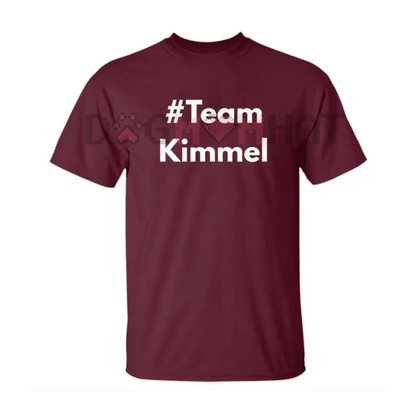 Stand With Kimmel T-Shirt – Team Kimmel Free Speech Graphic Tee