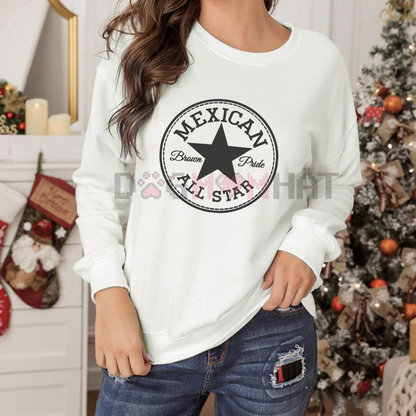 Mexican Brown Pride Chicano Clothing – Lowrider Oversized Graphic Tee