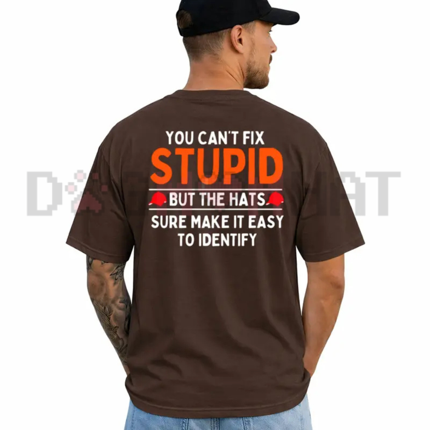 Red Hat Reality Sarcastic Graphic Tee - Funny Ignorance Quote Unisex Pure Cotton Statement Shirt