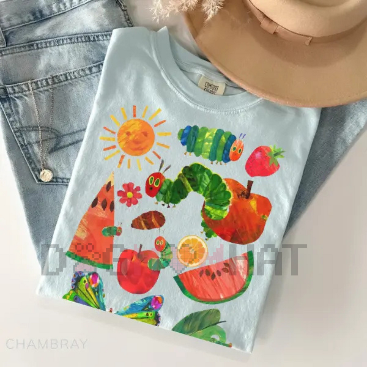 Comfort Colors Hungry Caterpillar Back To School Shirt – Teacher Life Tee