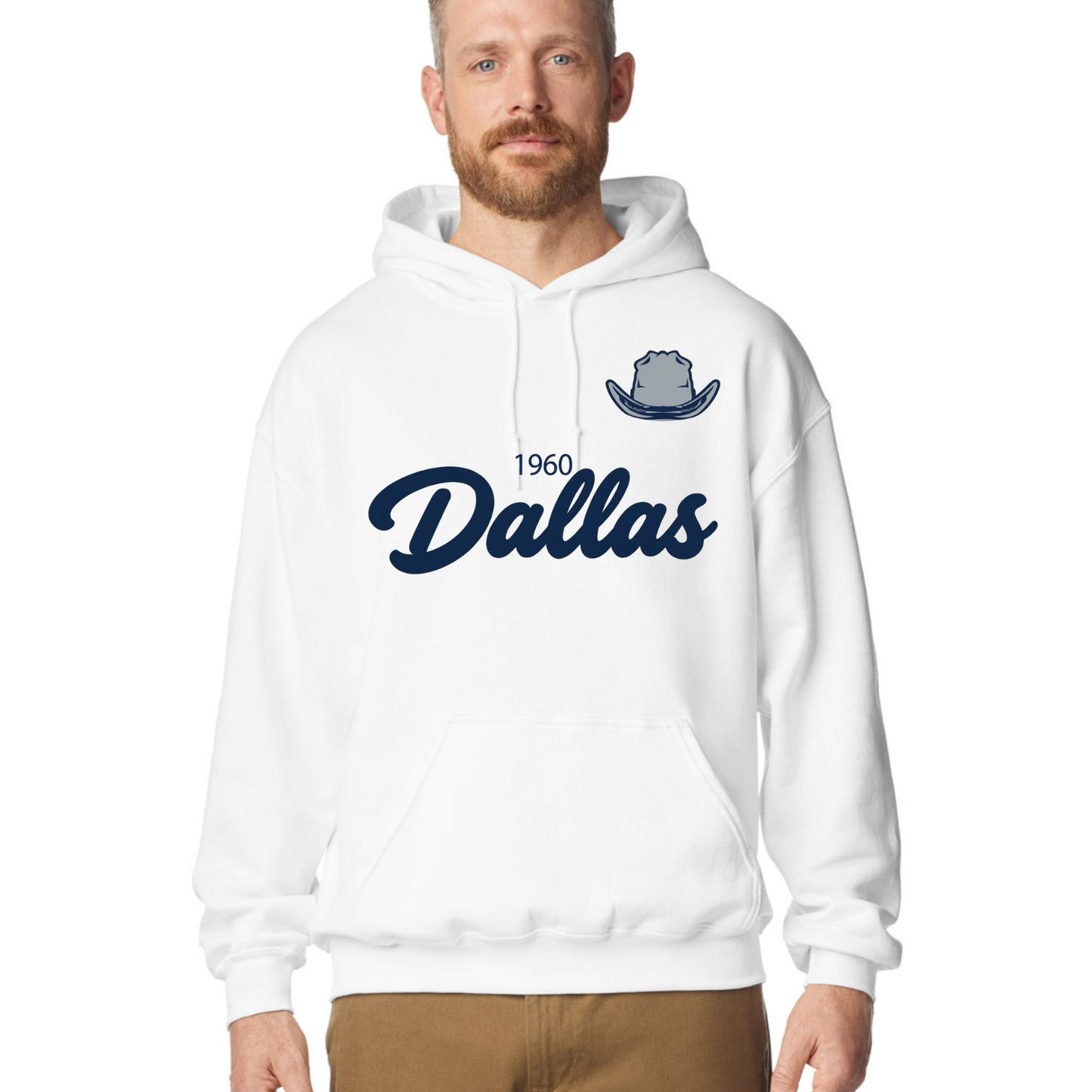 Retro City Football Hoodie - Vintage Hometown Sports Graphic Game Day Pullover