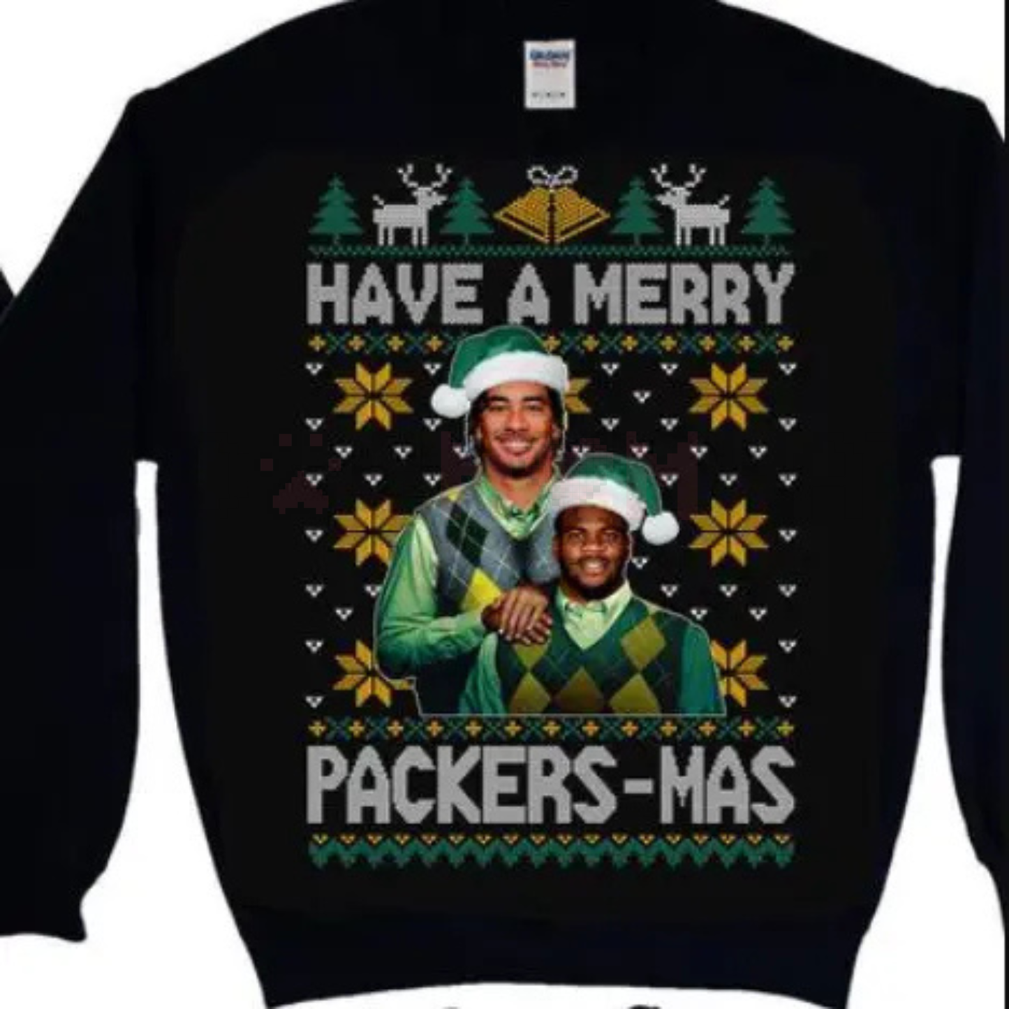 Vintage Funny Christmas Team Football Step Brothers Crewneck Sweatshirt