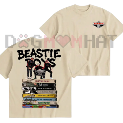 Vintage 90s Rap Royalty Graphic Tee - Beastie Boys Retro Hip Hop Band Album USA-Made Unisex T-Shirt