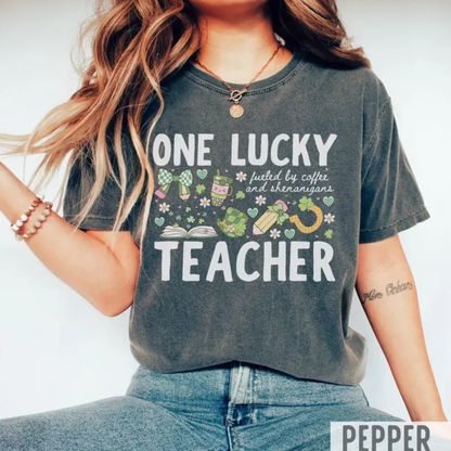 One Lucky Teacher St. Patrick's Day T-Shirt