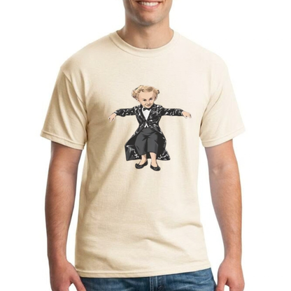 Riff Raff Stride Tee – "Tiptoeing In My Jordans" Leprechaun Graphic Shirt