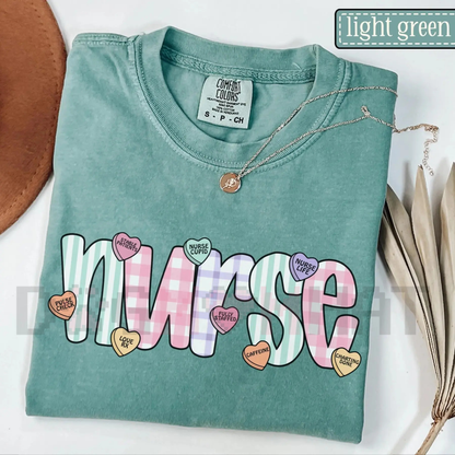Groovy Nurse Valentine’s Tee