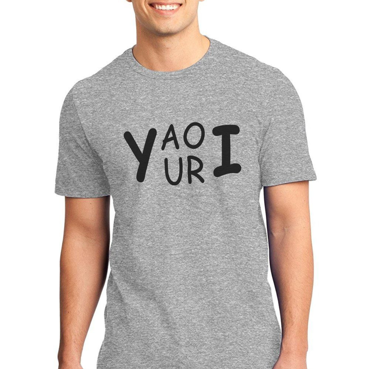 Subculture Script Statement Tee – Yaoi Yuri Bold Handwritten Back Print Shirt