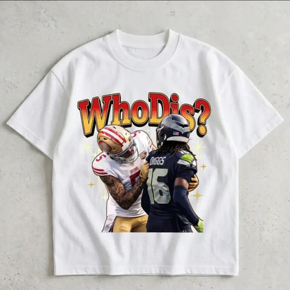 "WhoDis?" Mike Evans Football Graphic T-Shirt