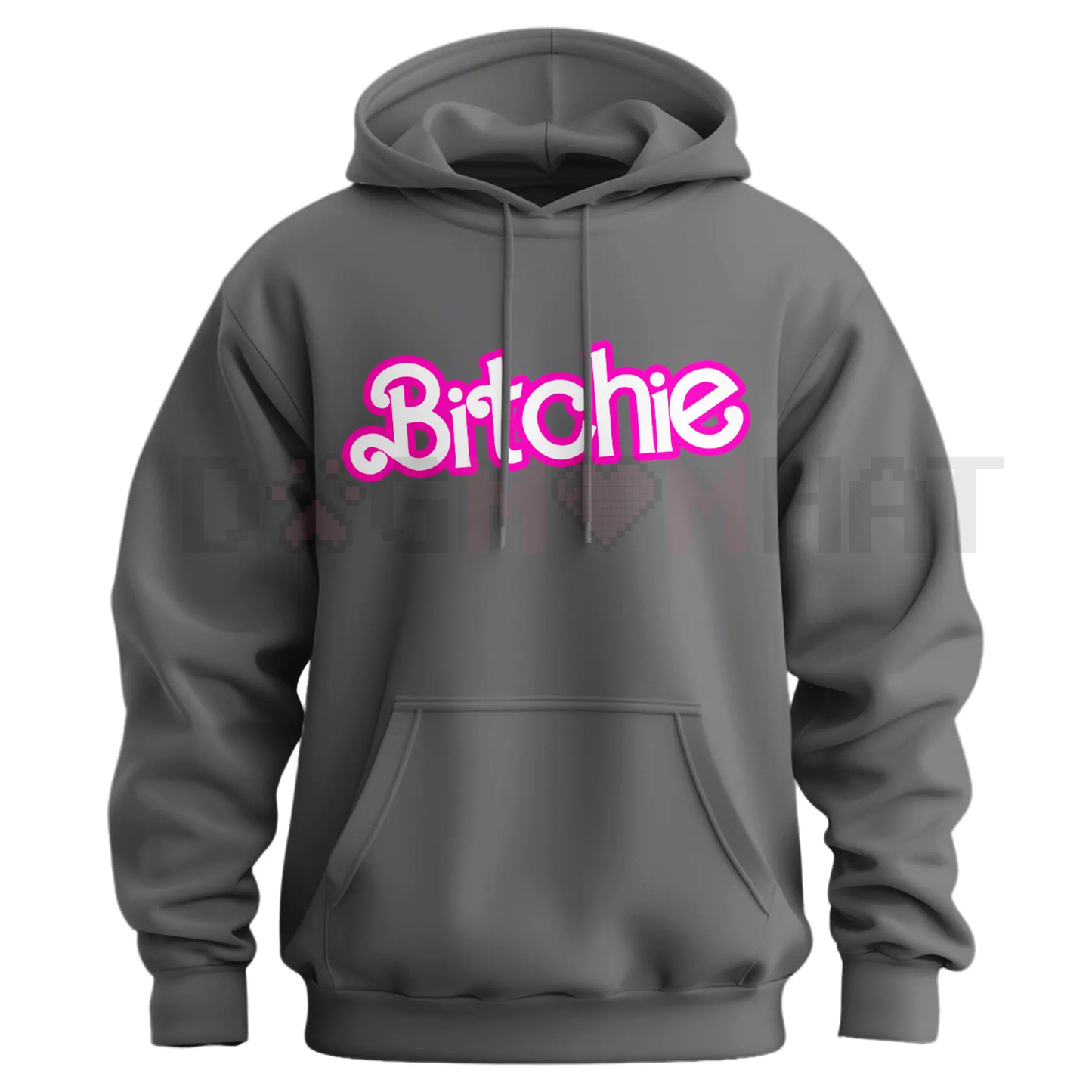 Minimalist "Bitchie" Slogan Crewneck – Unisex Comfort Pullover