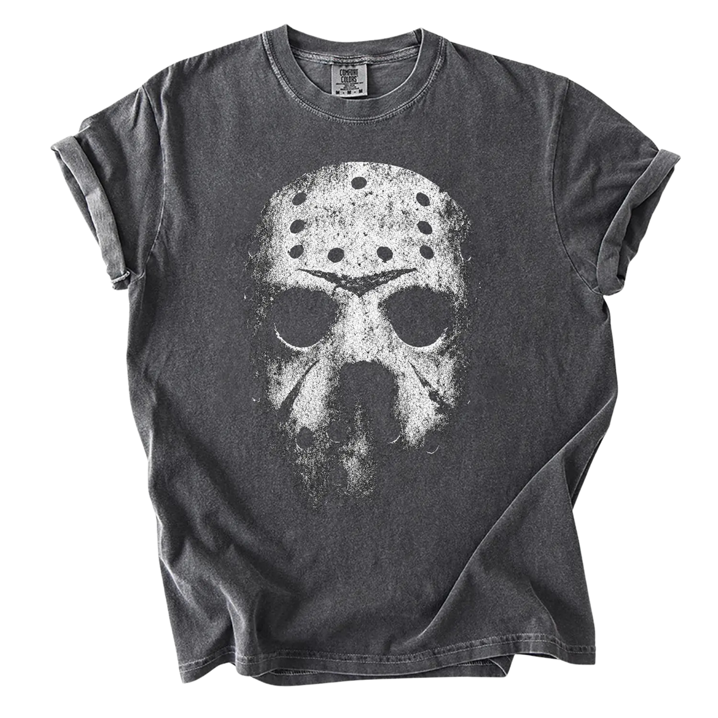 Slasher Squad Horror Icons Graphic Tee - Retro Scary Movie Night Comfort Colors Matching Halloween Group Shirt