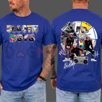 Retro Beastie Boys Hip Hop Album Graphic Tee - Vintage 90s Rap Band Soft Cotton Unisex Made In USA Streetwear T-Shirt