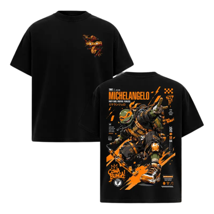 Teenage Mutant Ninja Turtles Street Vibe Graphic Tee - Retro TMNT Streetwear