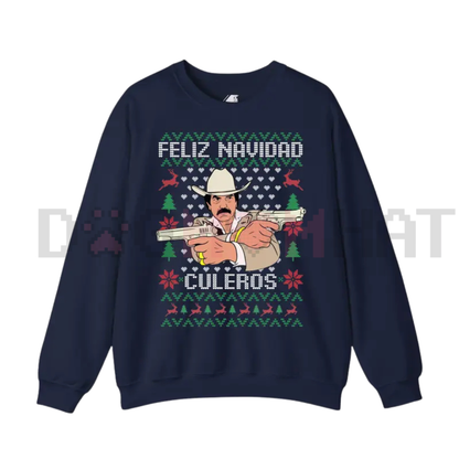 Beto El Mero León del Corrido Quintanilla Ugly Christmas Sweater