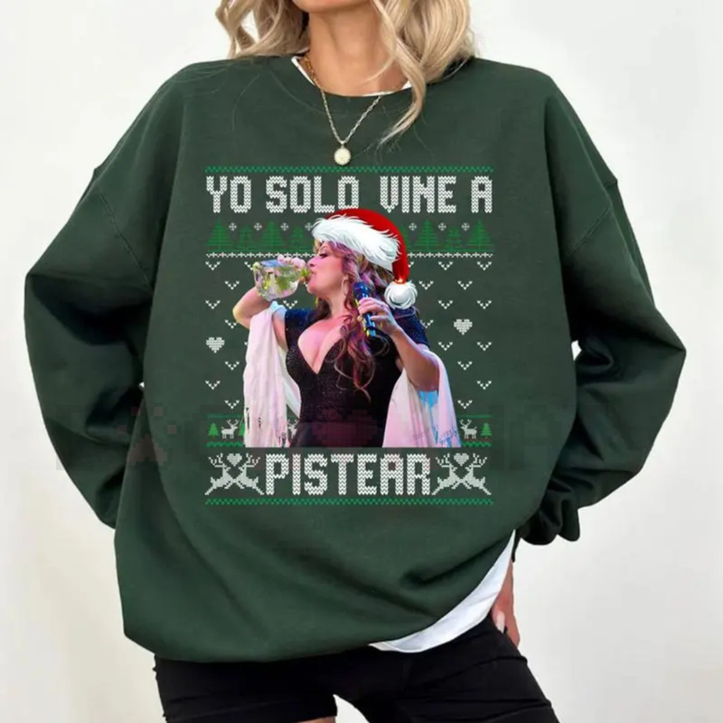 Jenni Rivera "Yo Solo Wine A Pistear" Sweatshirt