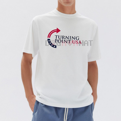 Freedom & Liberty Graphic Shirt – Casual Short Sleeve Statement Tee, Unisex Cotton Top