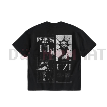 MONO Uziii Double-Sided Heavy Cotton Graphic Tee