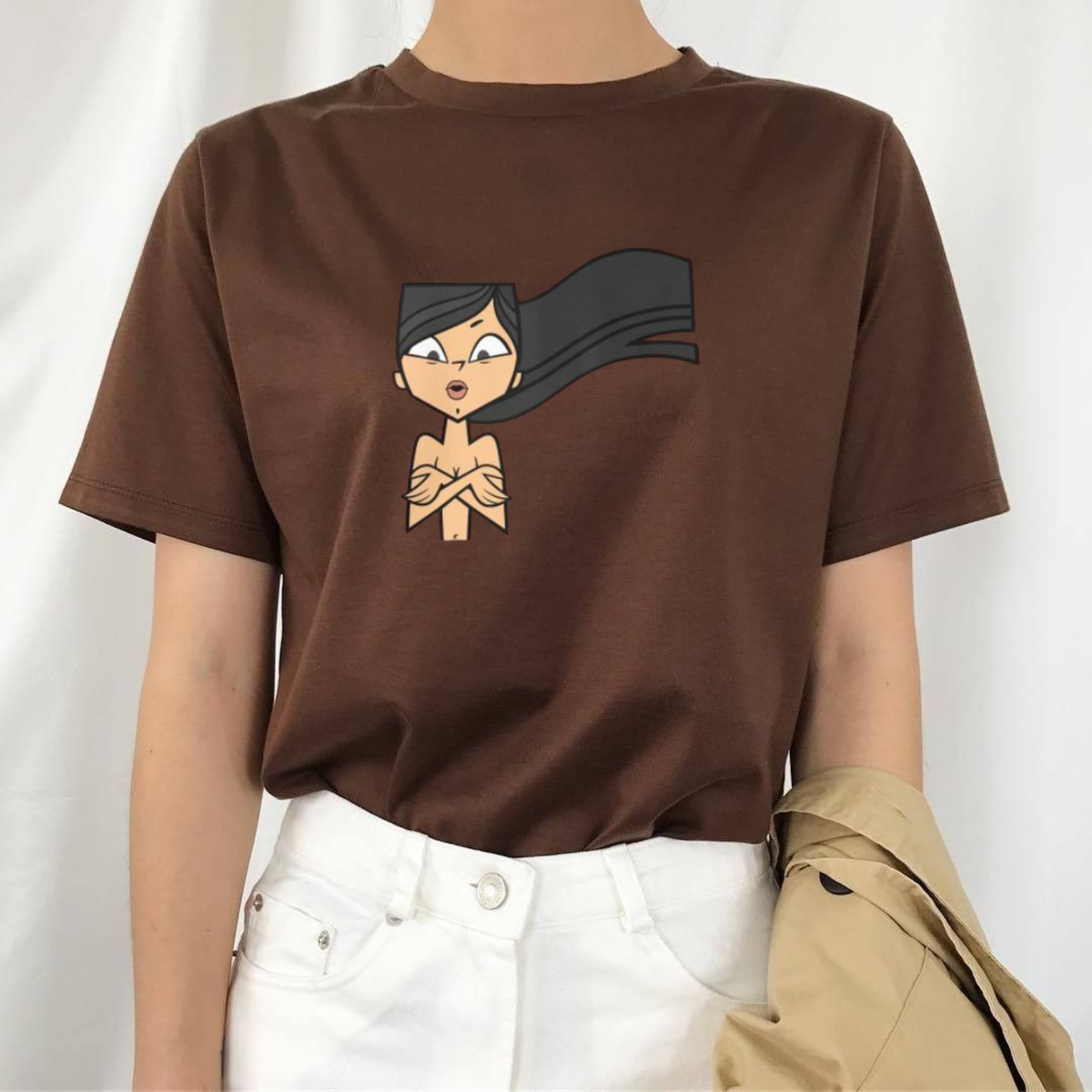 Confetti Vixen Wardrobe Malfunction Tee – Total Drama Island Heather Parody Shirt