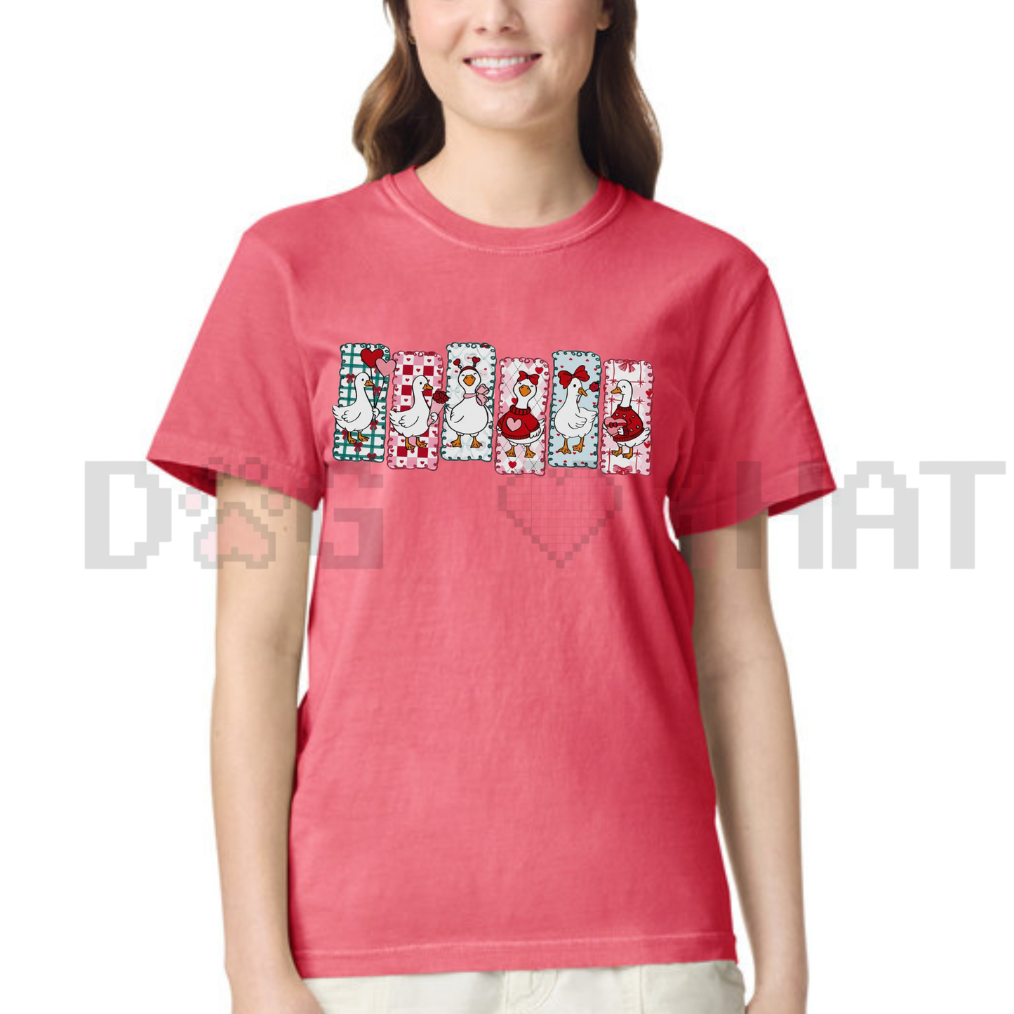 Valentine Goose Shirt – Cute "Silly Goose" Heart Tee