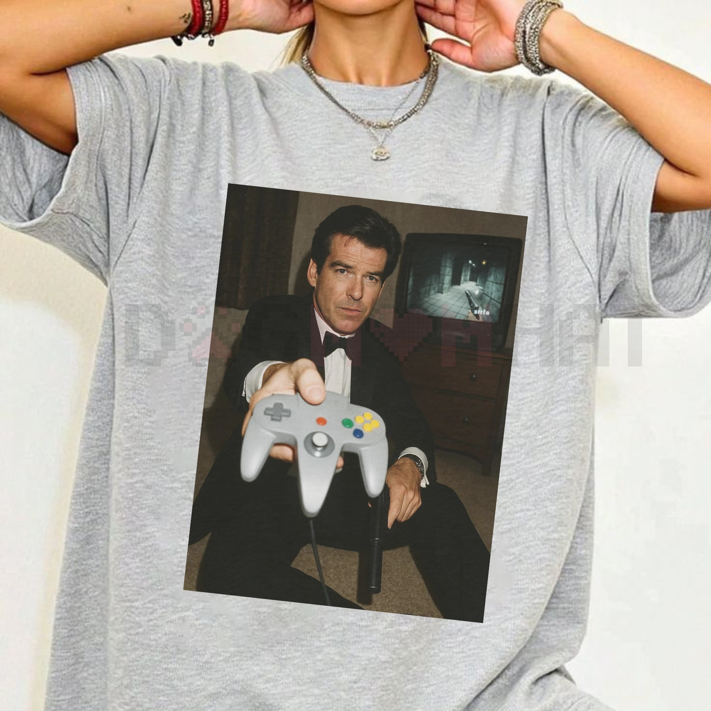 Gaming Legend GoldenEye 007 Tee – N64 Classic Vintage Shooter Fan Shirt