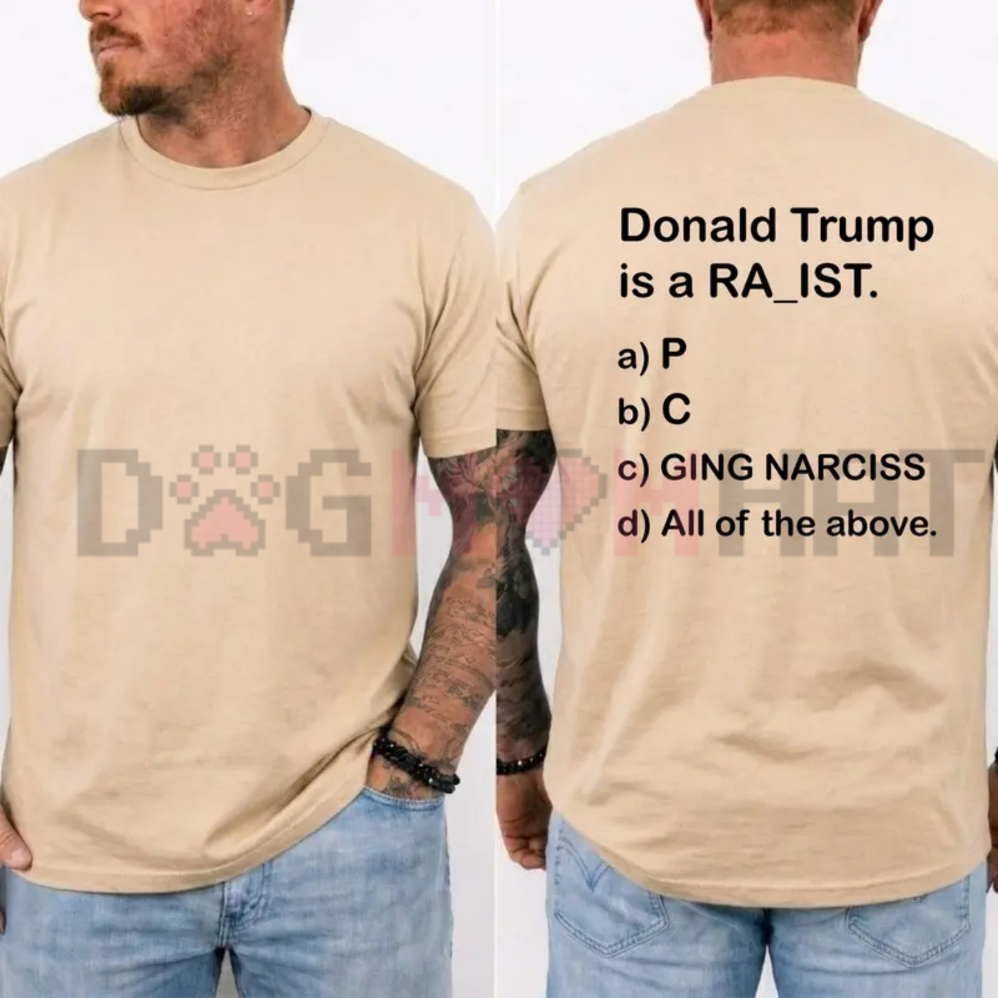 Political Quiz Master Graphic Tee - Sarcastic Election Choice Pure Cotton Unisex Casual T-Shirt