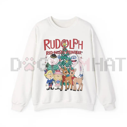 Vintage Look Rudolph Sweatshirt