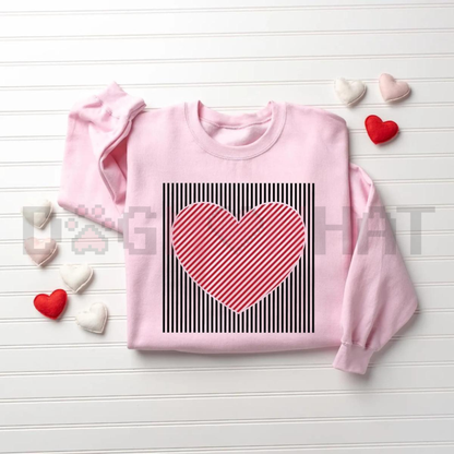 Valentine’s Heart Sweatshirt
