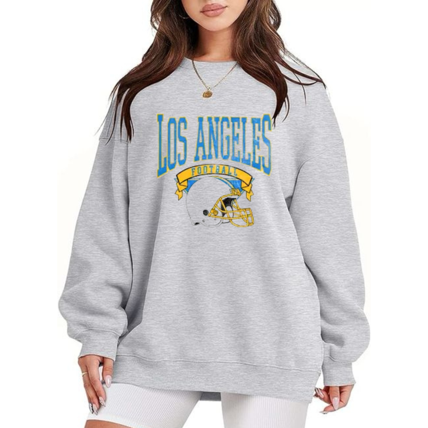 Vintage Football Hometown Team Sweatshirt - Retro Sports Sublimation Pullover