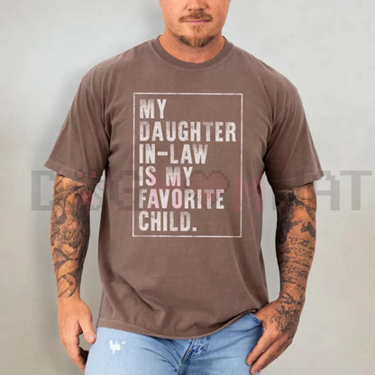 Daughter-in-Law Shirt for Dad