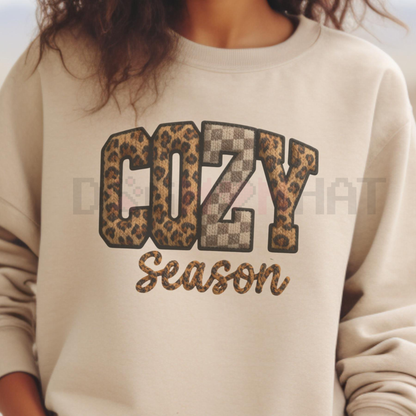 Relaxed Cozy Season Holiday Pullover – Unisex Fall Winter Comfort Crewneck Sweater