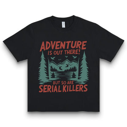 Women's "Adventure Is Out There!" Mountain Lakes Tee – Summer
