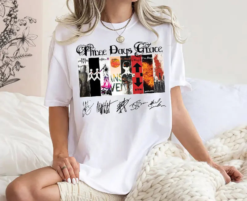 TDG Album T-Shirt – Rock Band Tee, Concert Outfit, Fan Gift, Vintage Style, Unisex