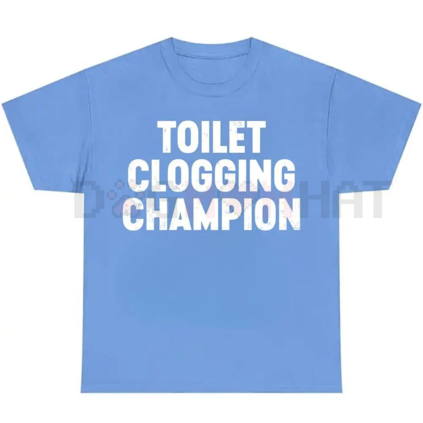 Toilet Champion Gag Gift Graphic T-Shirt