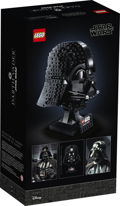 LEGO Star Wars Darth Vader Helmet Set, Mask Model Kit for Adults to Build and Display, Collectible Star Wars Gift Idea, 75304