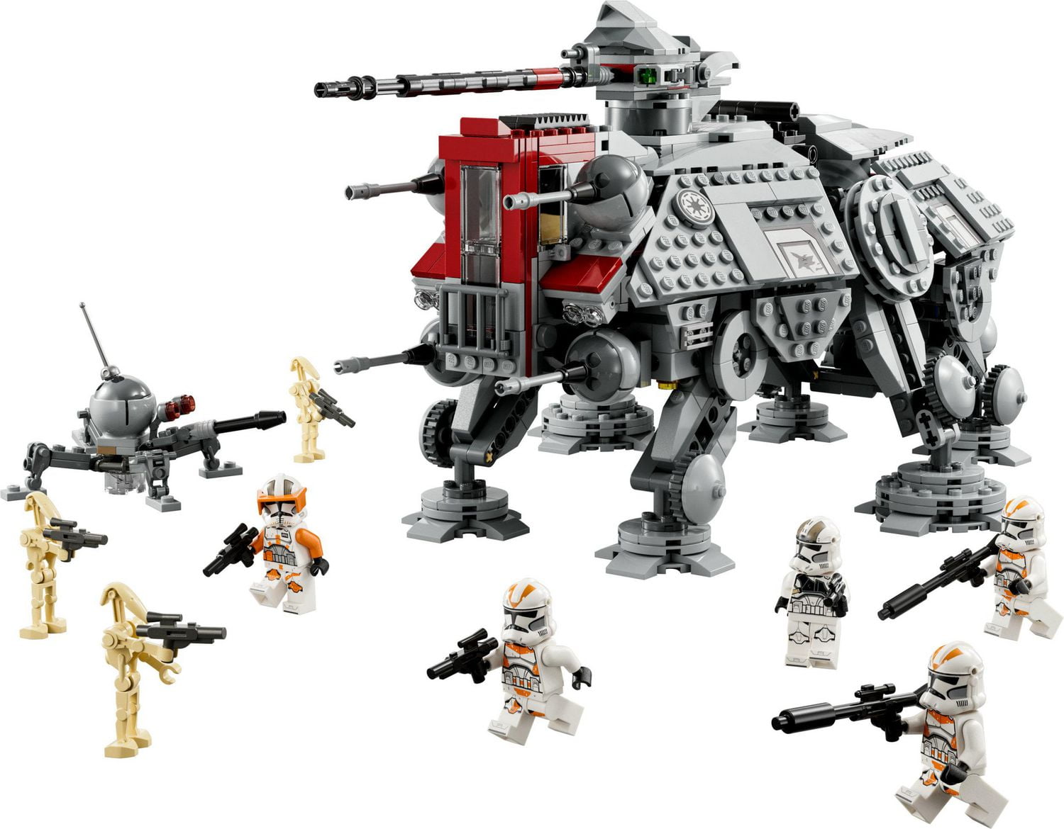 LEGO Star Wars AT-TE Walker 75337 Toy Building Kit (1082 Pieces)