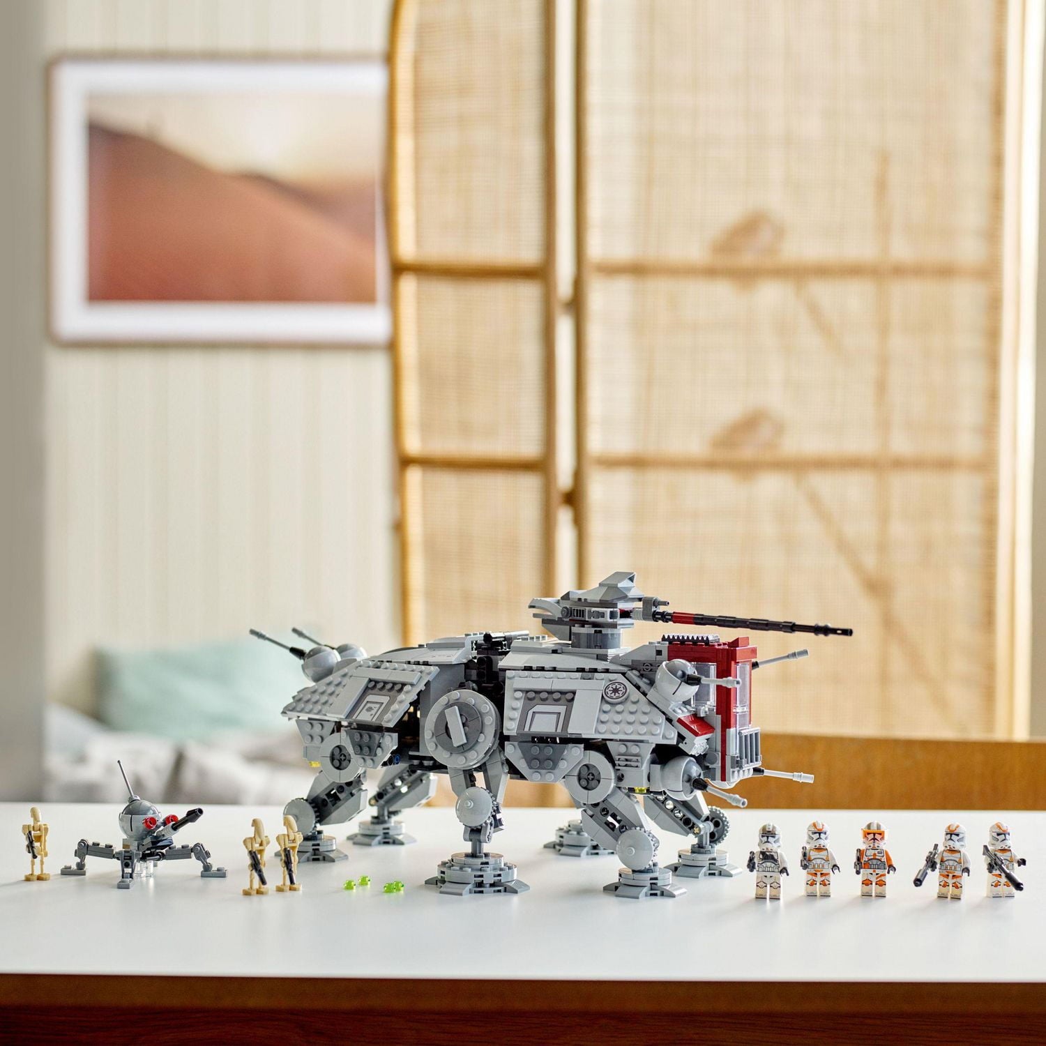 LEGO Star Wars AT-TE Walker 75337 Toy Building Kit (1082 Pieces)