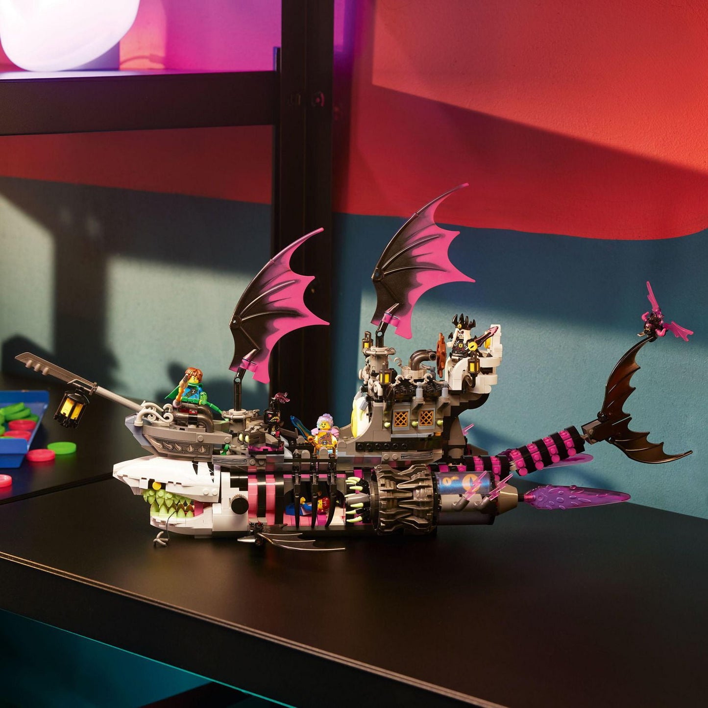 LEGO DREAMZzz Nightmare Shark Ship 71469 Building Toy Set, Pirate Ship and Monster Vehicle for Fans of the New LEGO DREAMZzz TV Show, Gift for Tweens and Kids Ages 10+