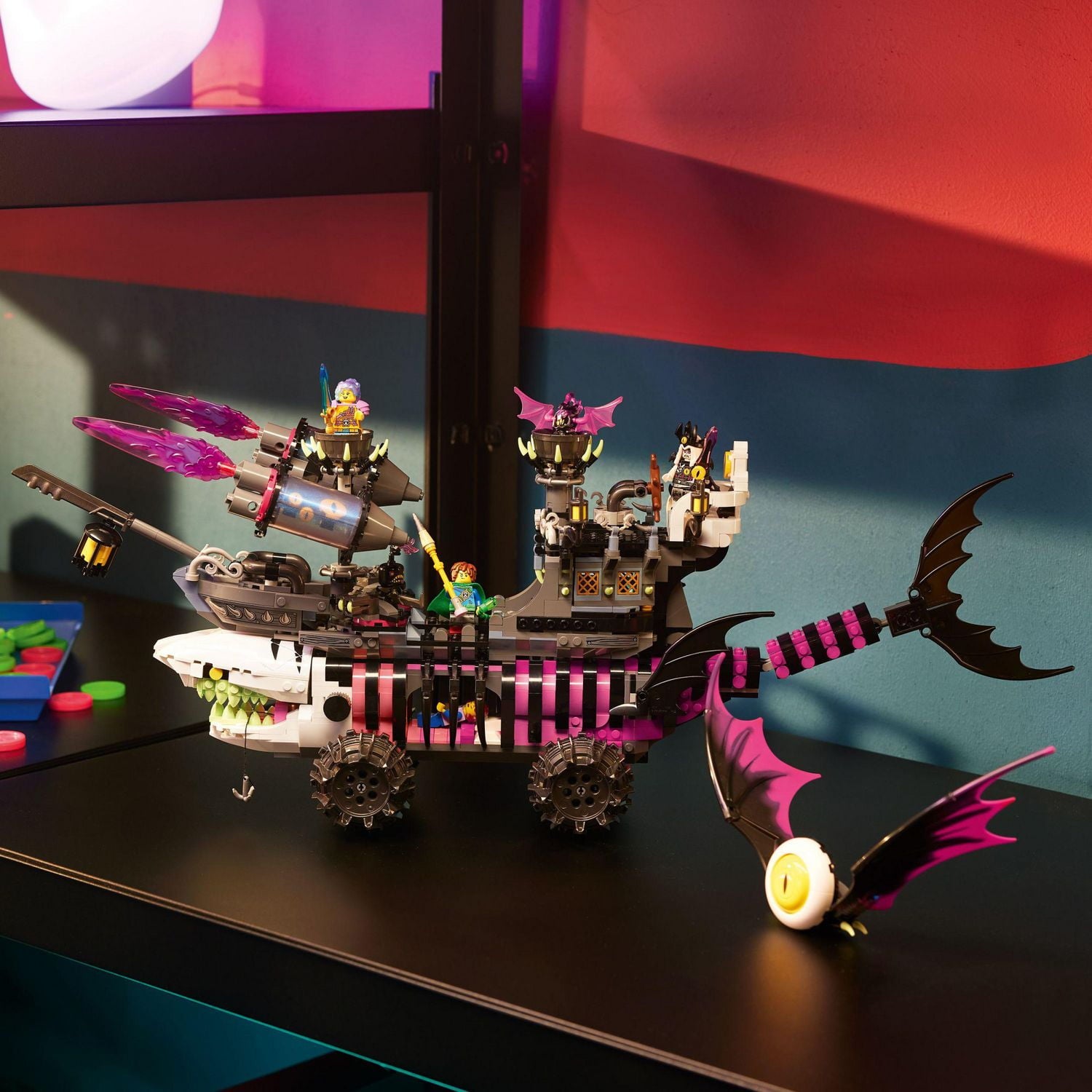 LEGO DREAMZzz Nightmare Shark Ship 71469 Building Toy Set, Pirate Ship and Monster Vehicle for Fans of the New LEGO DREAMZzz TV Show, Gift for Tweens and Kids Ages 10+