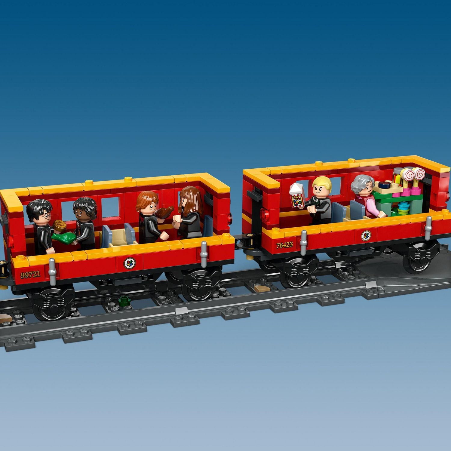 LEGO Harry Potter Hogwarts Express & Hogsmeade Station 76423 Building Toy Set; Harry Potter Gift Idea for Fans Aged 8+; Features a Buildable Train, Tracks, Ticket Office and 8 Harry Potter Minifigures