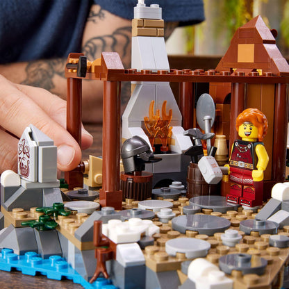 LEGO Ideas Viking Village 21343 Building Set for Adults (2,103 Pieces)