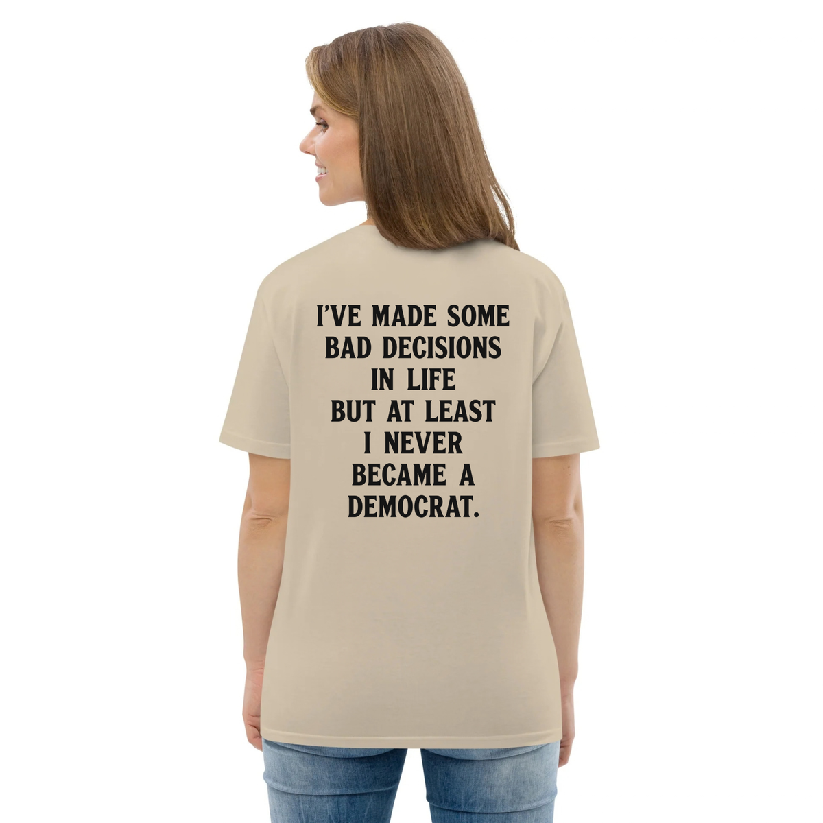 Patriot's Verdict Tee – "I've Made Some Bad Decisions" Conservative Political Graphic Shirt