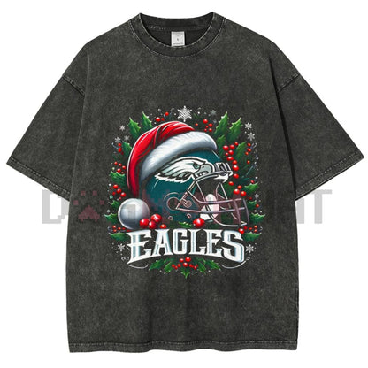 Fun Print Unisex Washed T-Shirt – Oversized Cotton Comfort Retro Streetwear