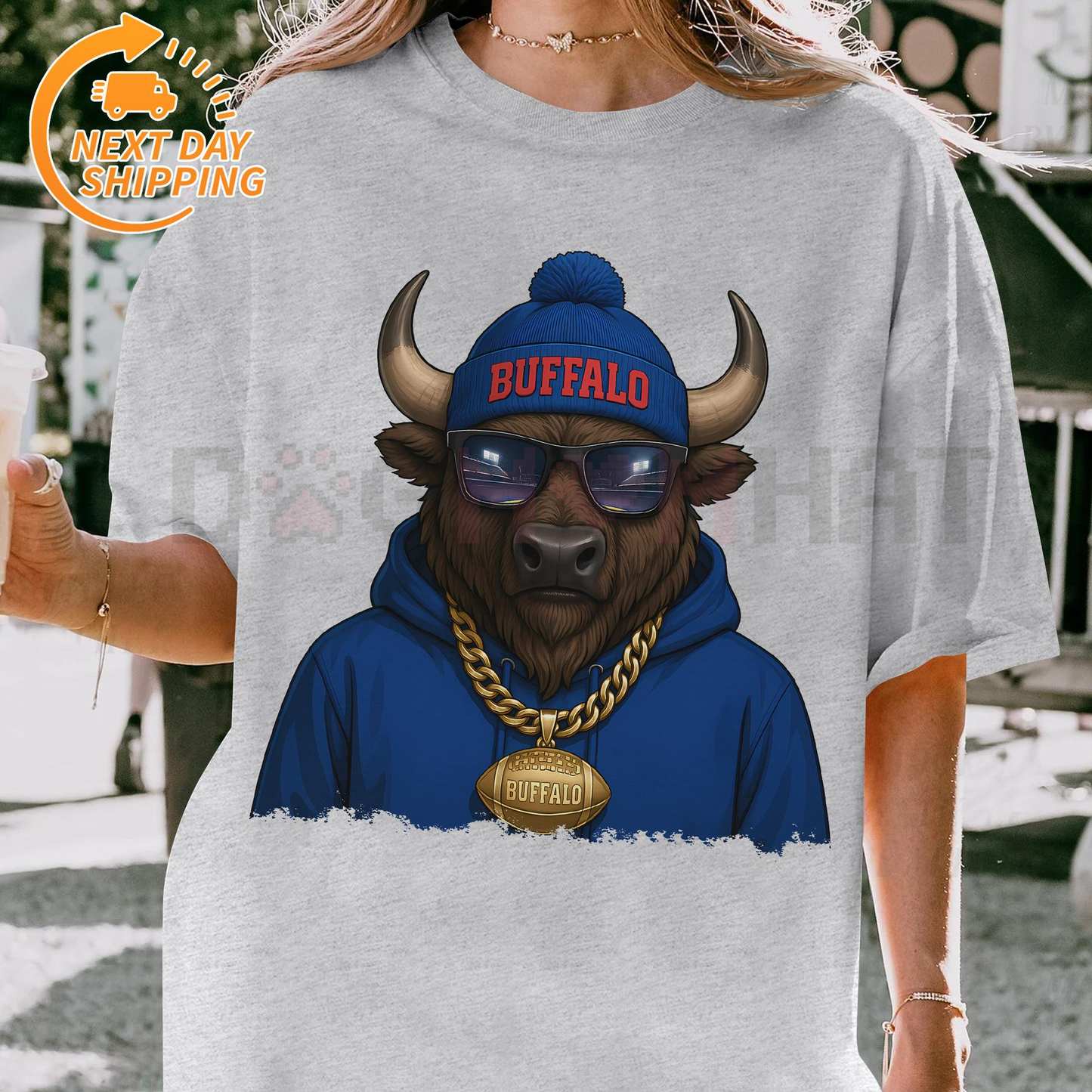 Spirit Animal Football City Graphic Tee – Custom Team Mascot Shirt