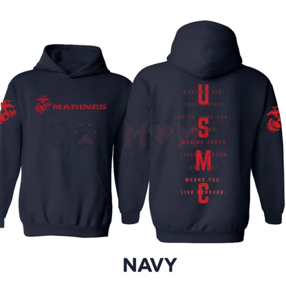 USMC Semper Fi Tactical Pullover Hoodie