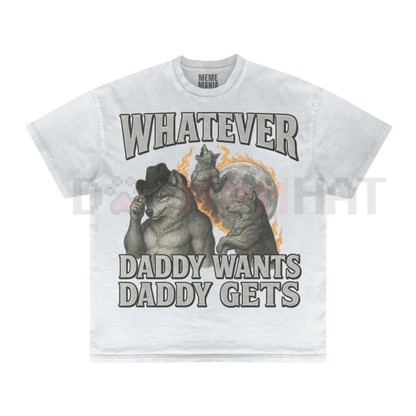 Edgy Viral Slogan T-Shirt – Unisex Dark Humor Werewolf Meme Cringe Apparel