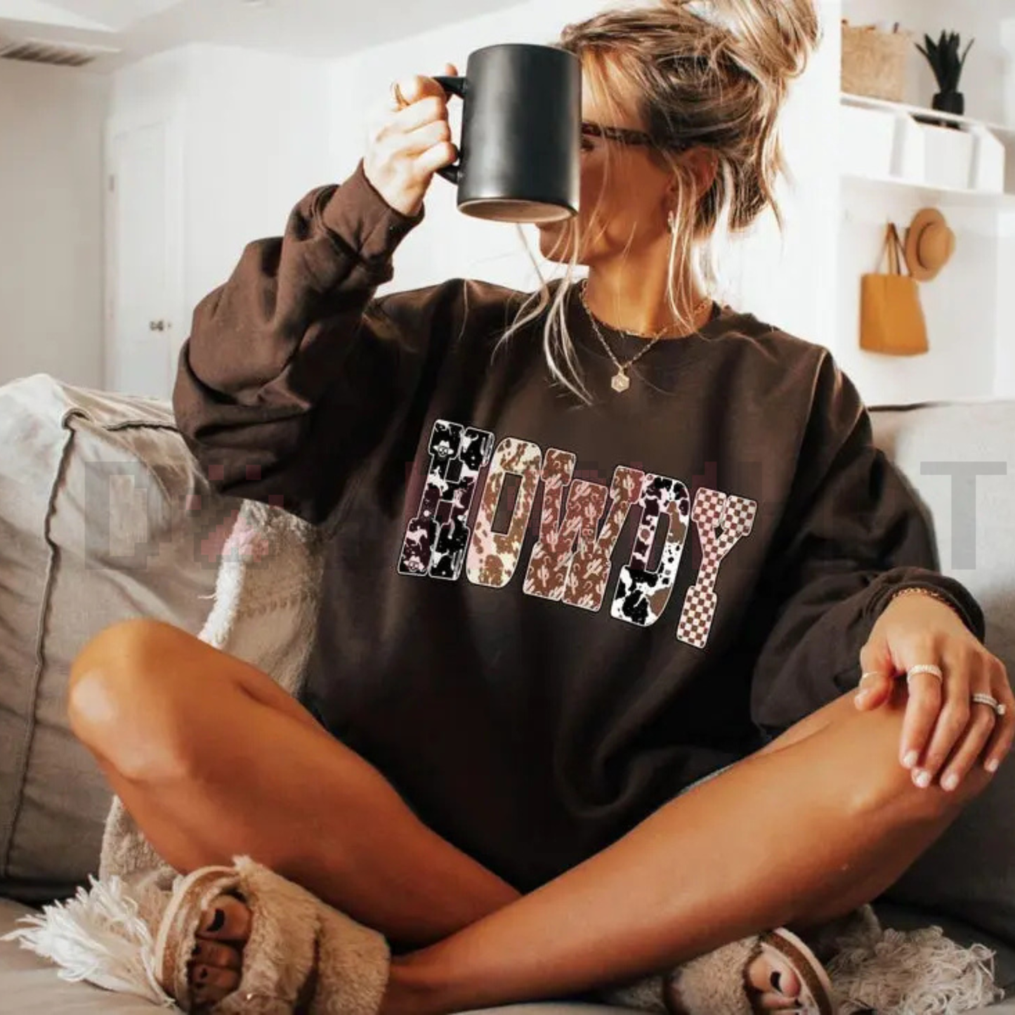 "Howdy Yee Haw" Western Sweatshirt