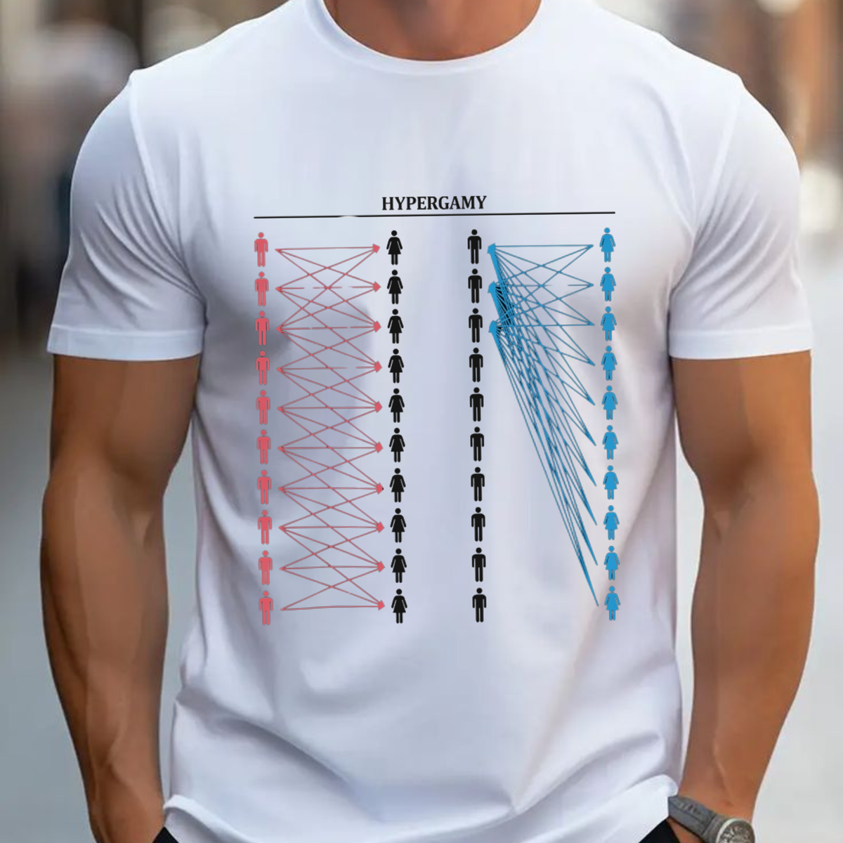 Upward Mobility Tee – Funny Hypergamy Meme Dating Strategy Sarcastic Shirt