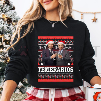 Feliz Navidad Sweatshirt – Mexican Christmas Gift & Funny Holiday Crewneck for Him & Her